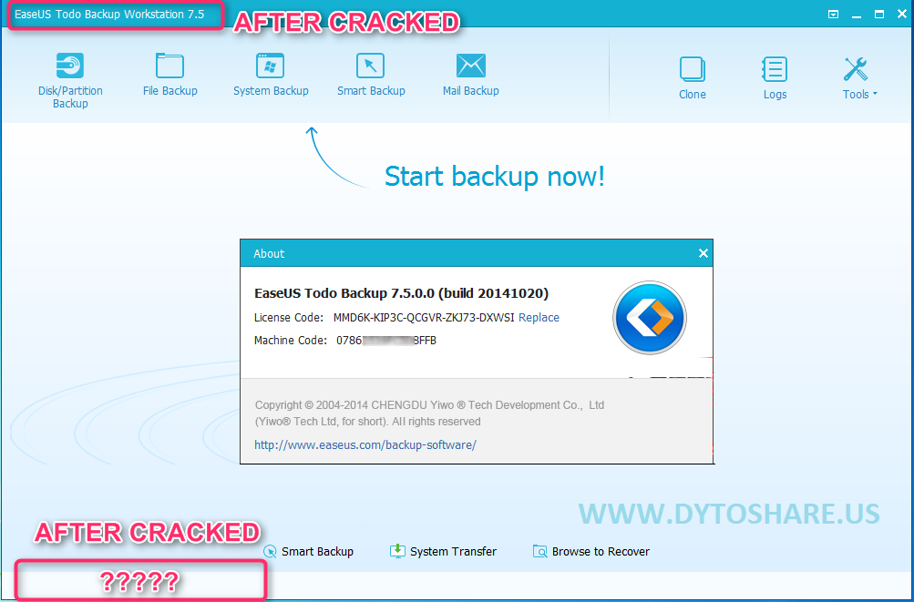 easeus todo backup workstation 5.0 24