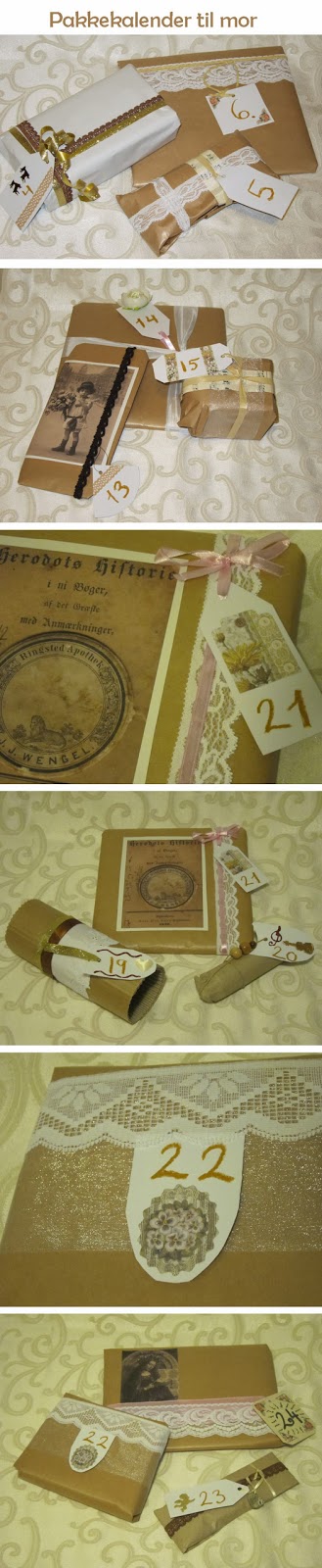 Pakkekalender til min mor