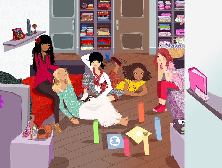 livre rencontre kinra girls