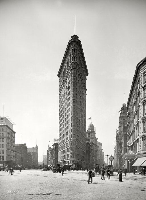 Stunning Image of Flatiron Building in 1905 