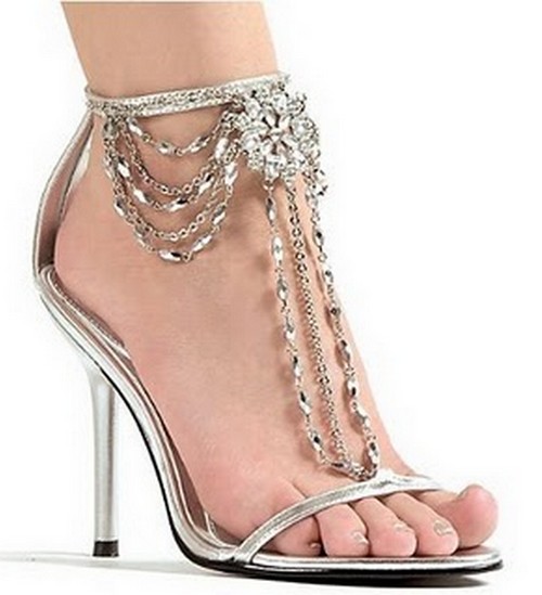 fancy bridal shoes