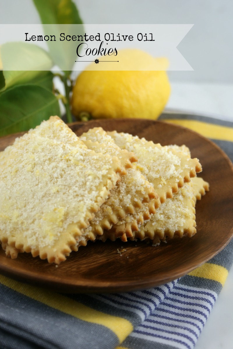 Authentic Suburban Gourmet Lemon Scented Olive Oil Cookies Secret