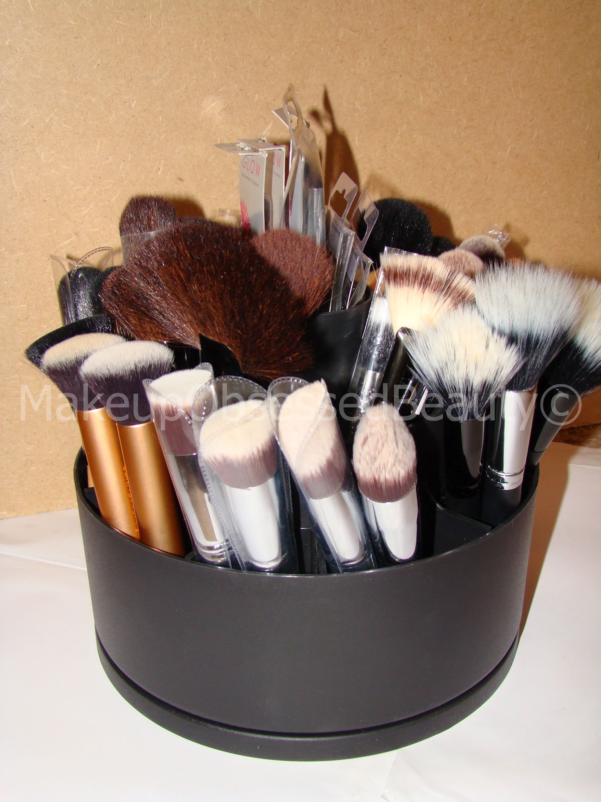 How I Store My Makeup Brushes. Revolving Makeup Brush Holder (Tool Turn About) Reviews