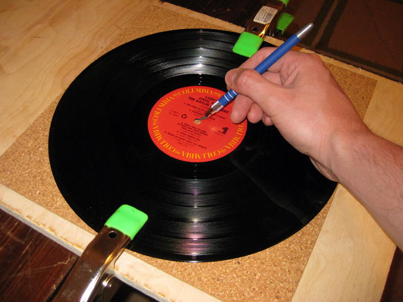 Vinyl Reprise DIY Cork Turntable Mat in 30 Minutes