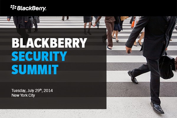 El evento Cumbre de Seguridad de BlackBerry se Llevará a Cabo el Martes 29 de Julio en Nueva York Según lo anunciado por John Chen durante el reporte de ganancias el mes pasado, el evento cumbre de seguridad de BlackBerry se llevará a cabo en Nueva York el Martes, 29 de julio en el Museo de Artes y Diseño para abordar la situación actual de la empresa y tendencias de seguridad de la movilidad. Estarán presentes el CEO, John Chen y el Equipo de Liderazgo de BlackBerry junto con sus socios de BlackBerry, los clientes y expertos de la industria. Las discusiones y demostración se centrarán en el tema de las amenazas de seguridad, junto con los riesgos de