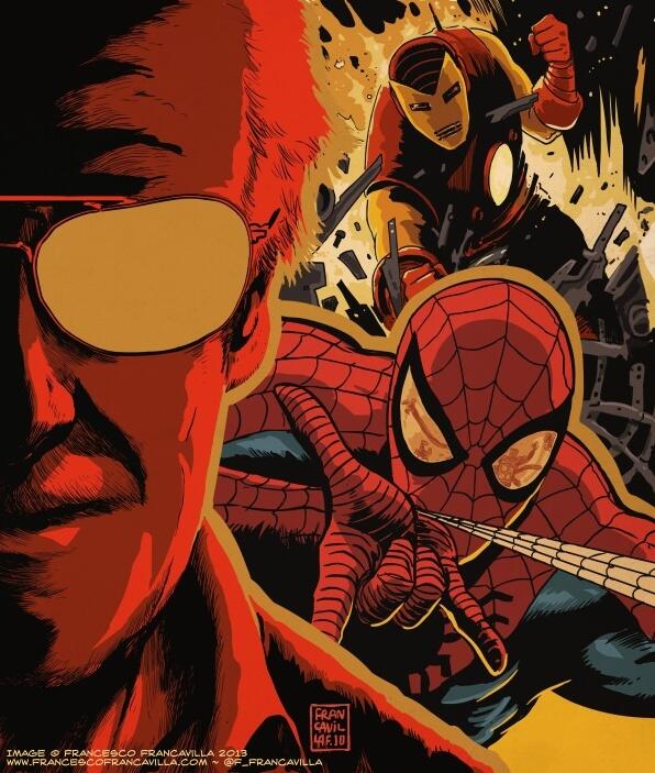 Résultat de recherche d'images pour "francavilla stan lee"