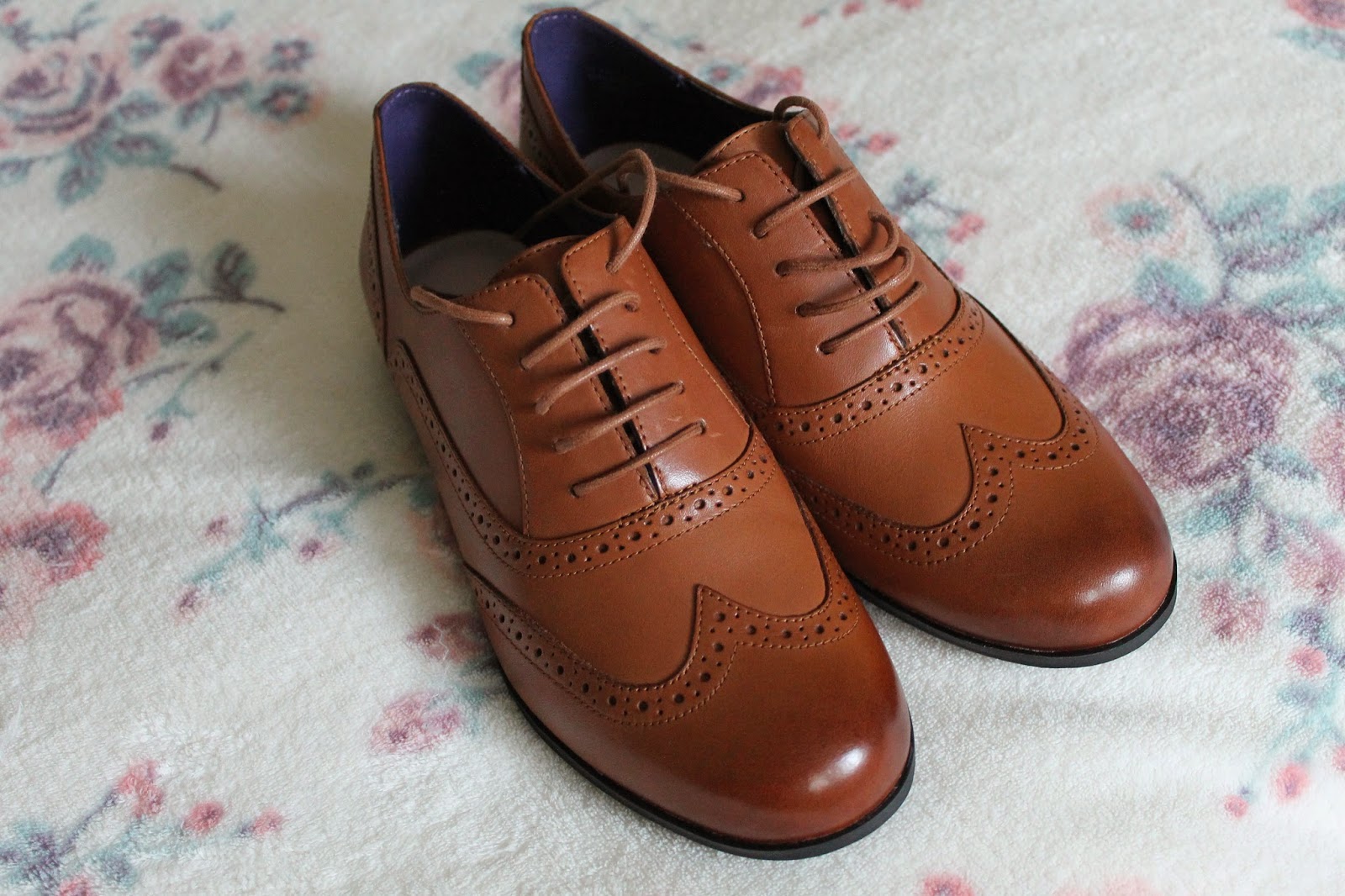 Clarks Brown Leather Brogues