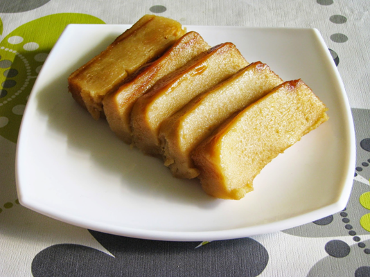 Flan De Galletas Y Manzana Al Microondas
