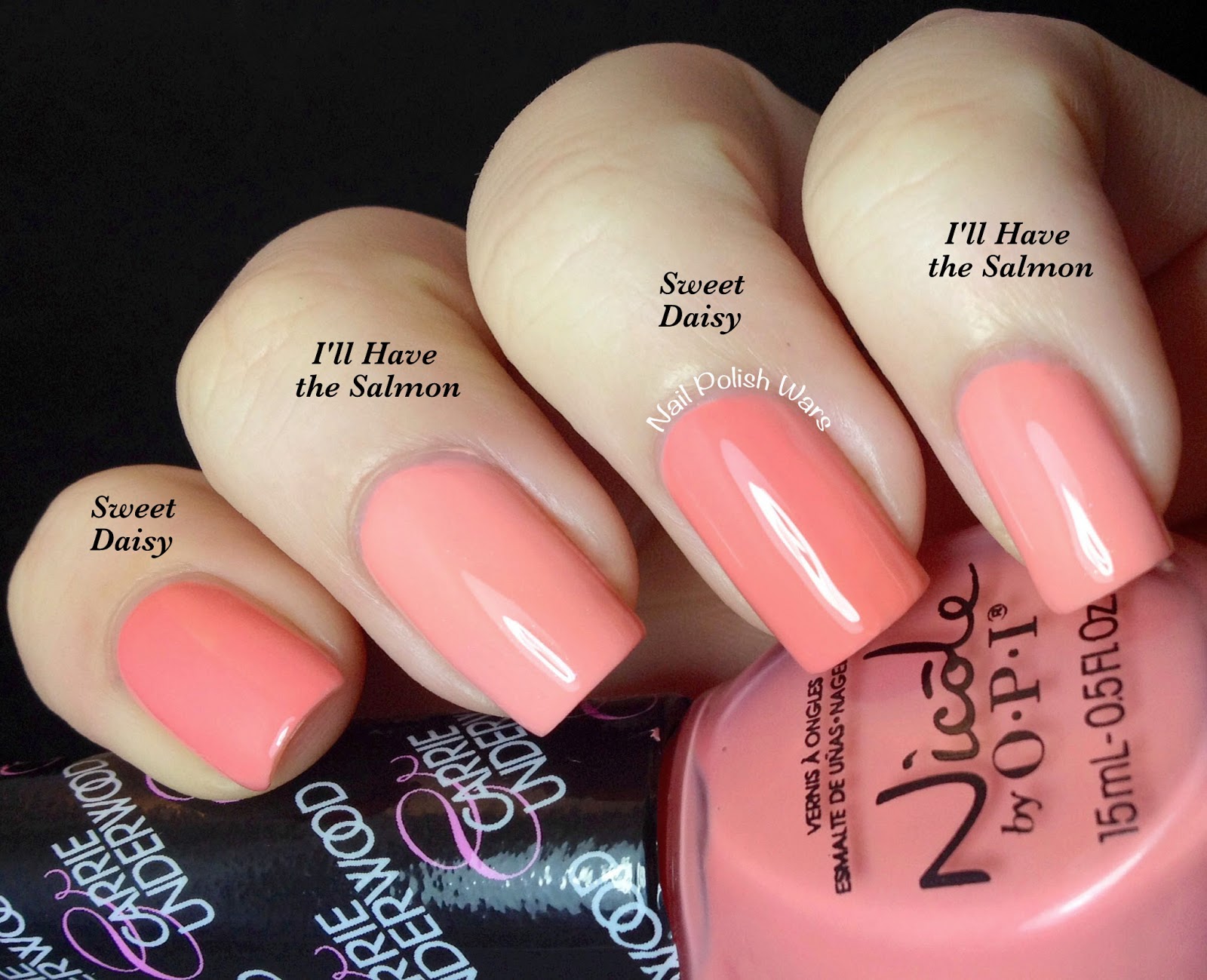 Nail Polish Wars Nicole by OPI New Core Colors 2014 Swatch, Review
