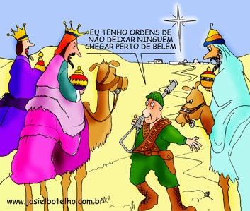 Humor Cristão: feliz natal para Judeus e Palestinos!