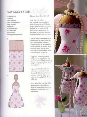 alfineteiro TILDA com molde e PAP (DIY) alfineteiro TILDA com molde e PAP (DIY)