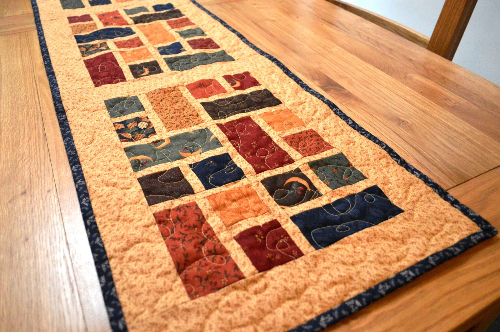 The Crafty Nomad Double Sided Reversible Table Runner