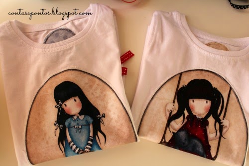 Gosrjuss girls - camisola e mala Gosrjuss girls - camisola e mala