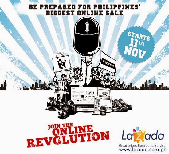 LAZADA STARTS ITS BIGGEST ONLINE SALE OF THE YEAR ON 11/11
