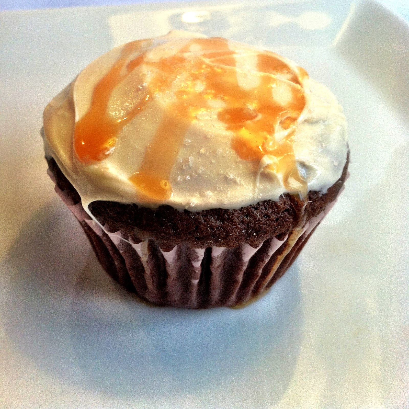Teach Me How To Cookie Salted Caramel Mocha Cupcakes