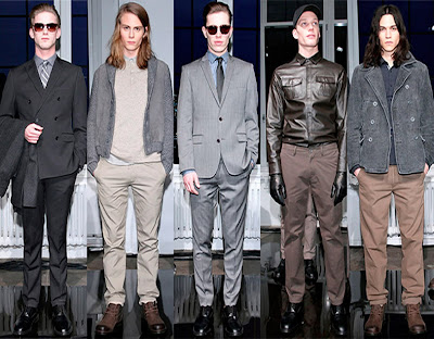 Otoño invierno 2012-13 de DKNY hombres
