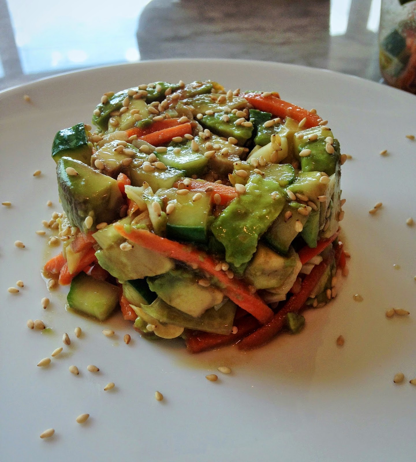 Asian Avocado Salad