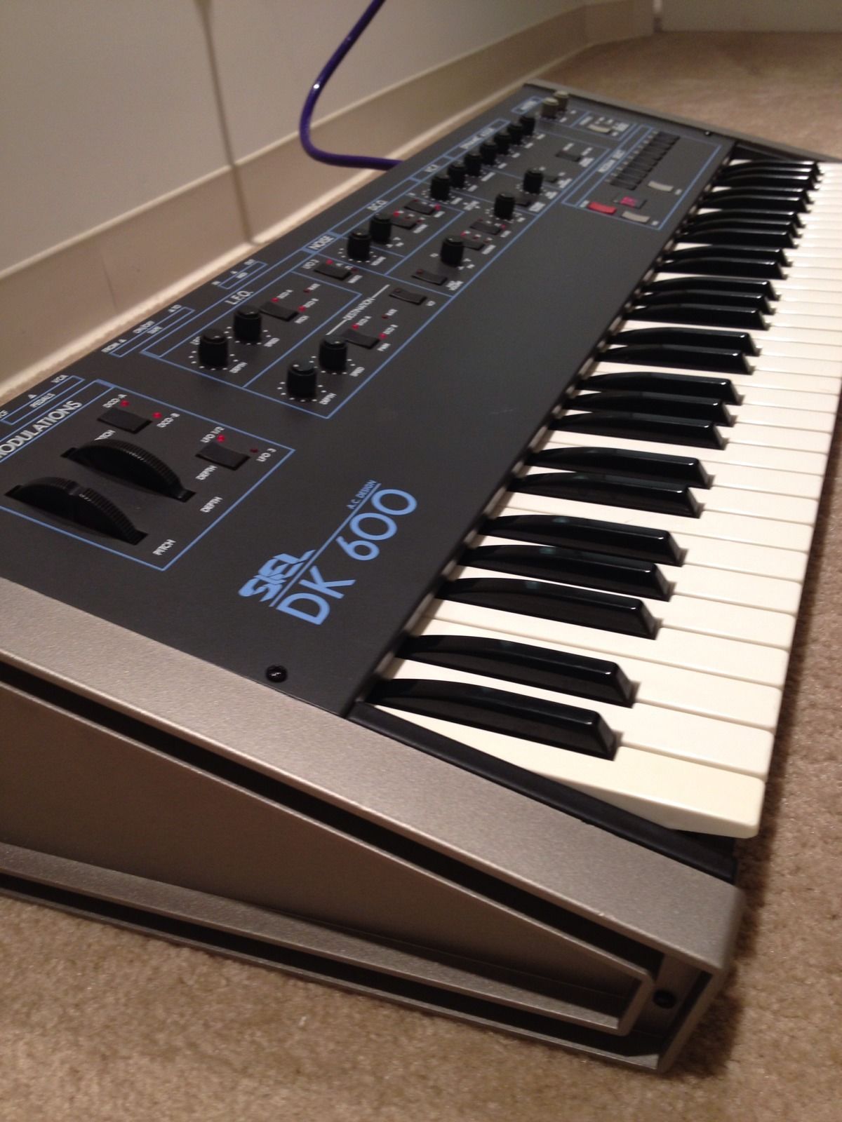 MATRIXSYNTH Siel DK600 Vintage Analog Synthesizer