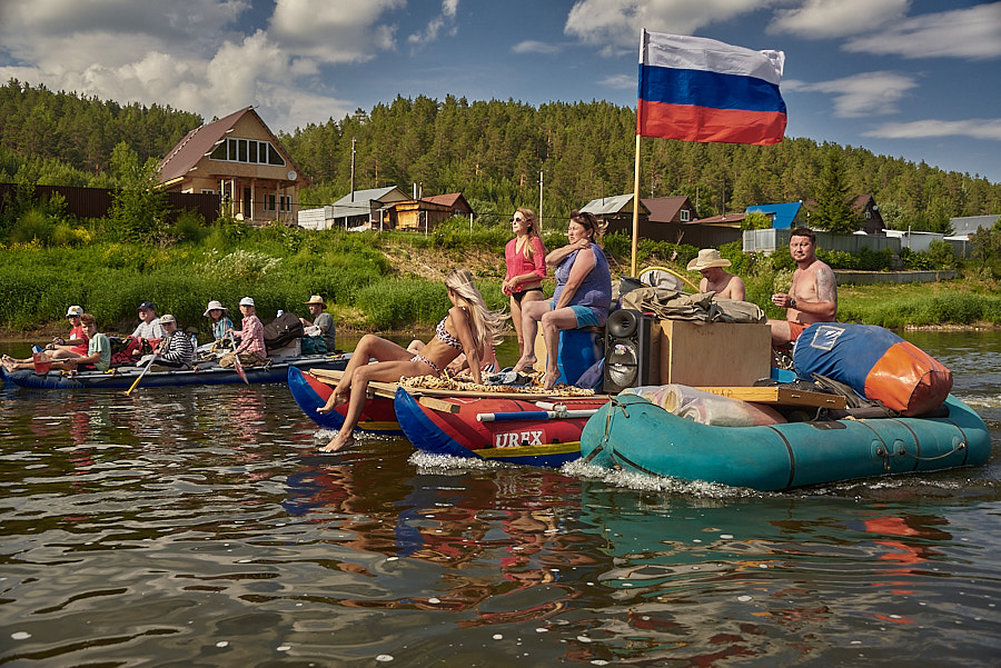 Сплав по реке Ай. День первый