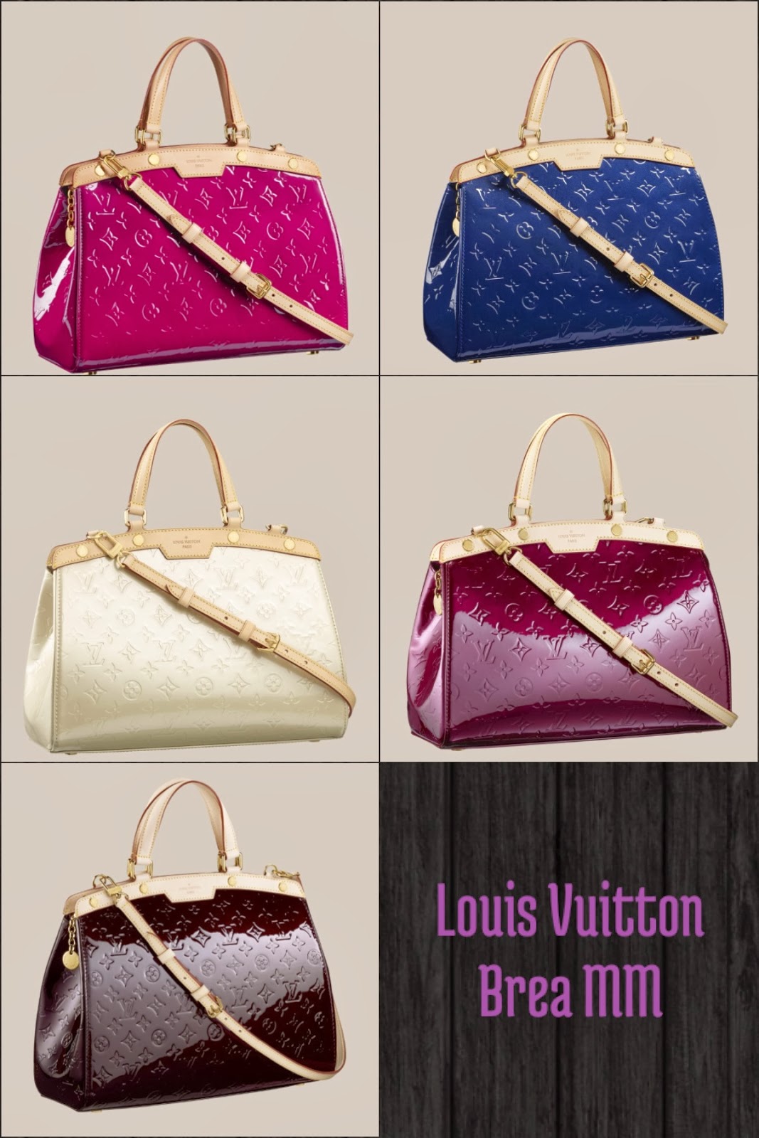 Louis Vuitton Pomme D'amour Monogram Vernis Alma BB Bag Louis Vuitton