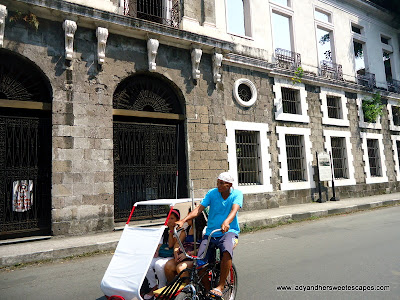 Manong Pedicab Driver at Intramuros