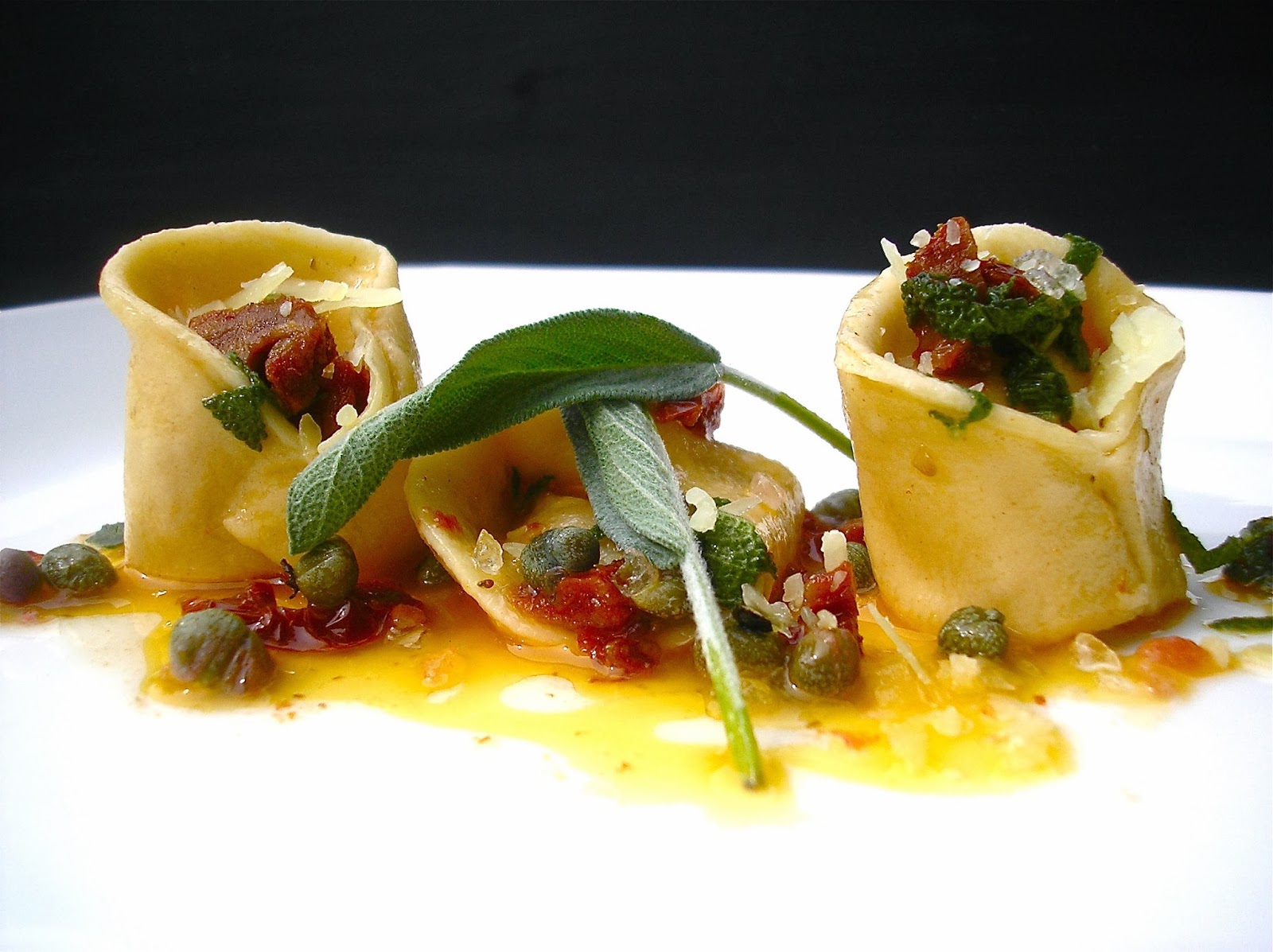 food play ' SAND CRAB, PUMPKIN & RICOTTA TORTELLINI