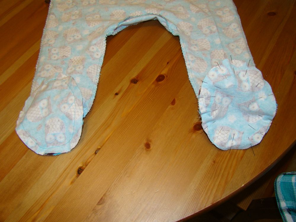 Tasty Happenings Toddler Footed Pants Tutorial