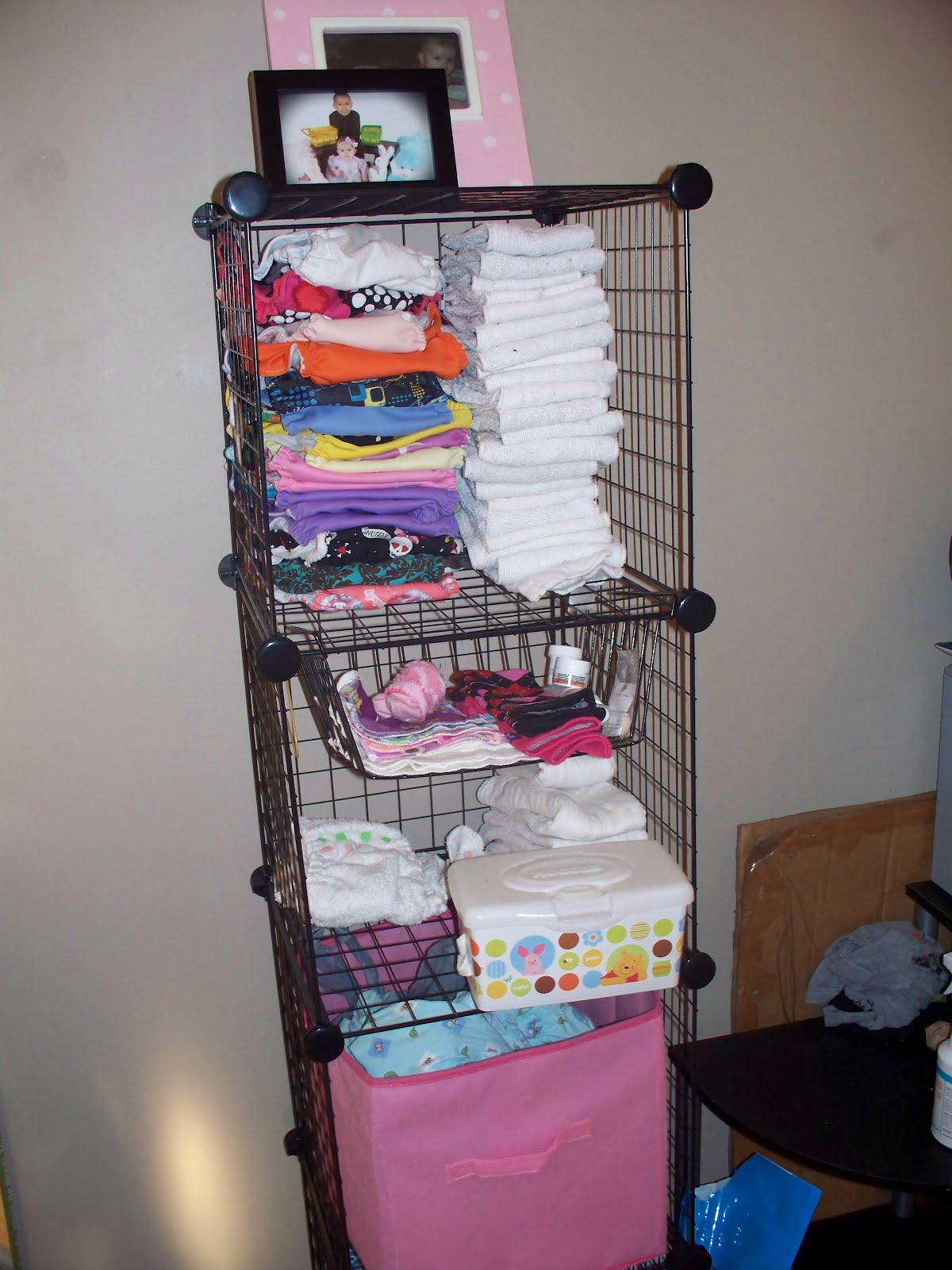 Krystyl N' Co Diaper Storage