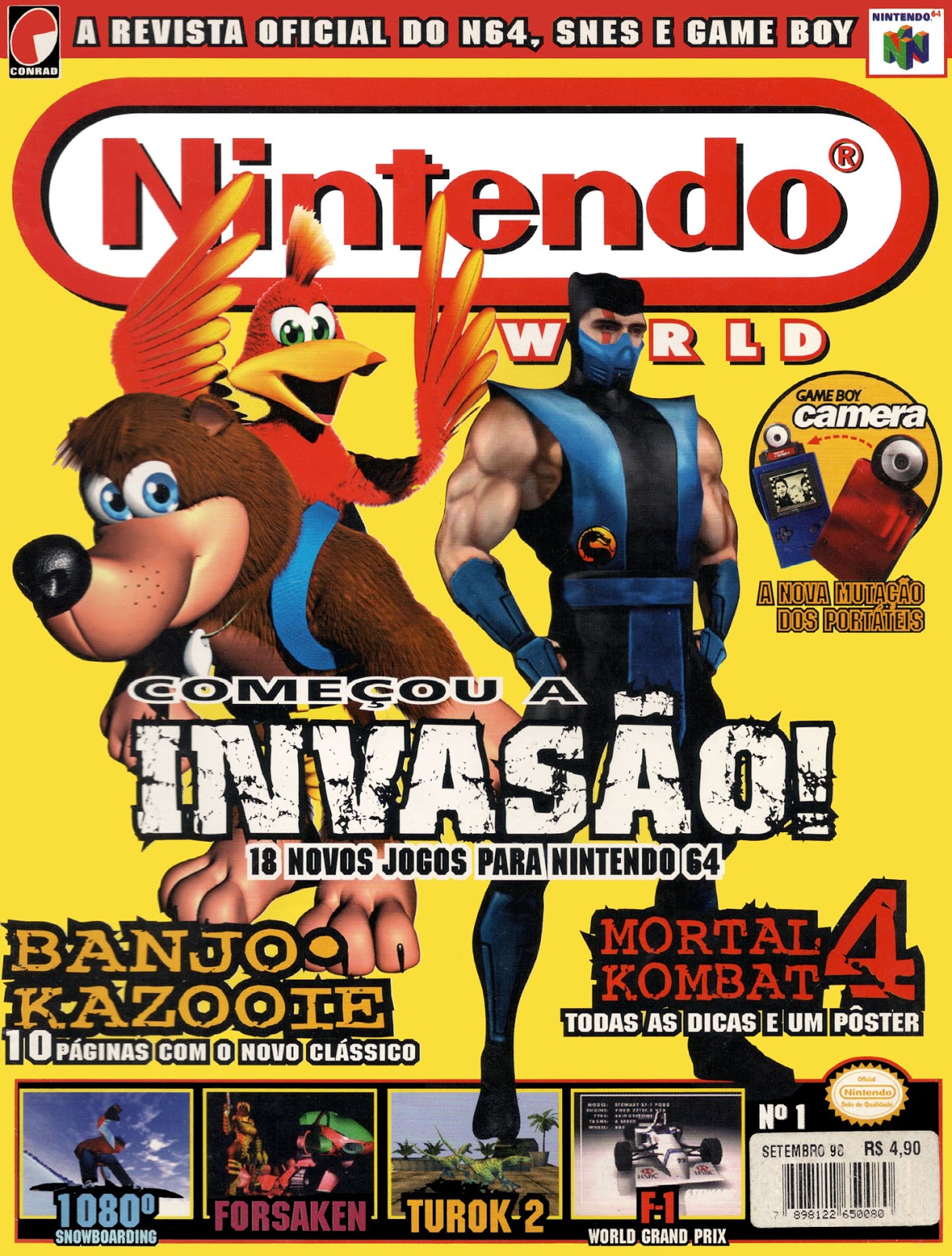 Revista Jogo Véio Nº 1 - Super Mario World