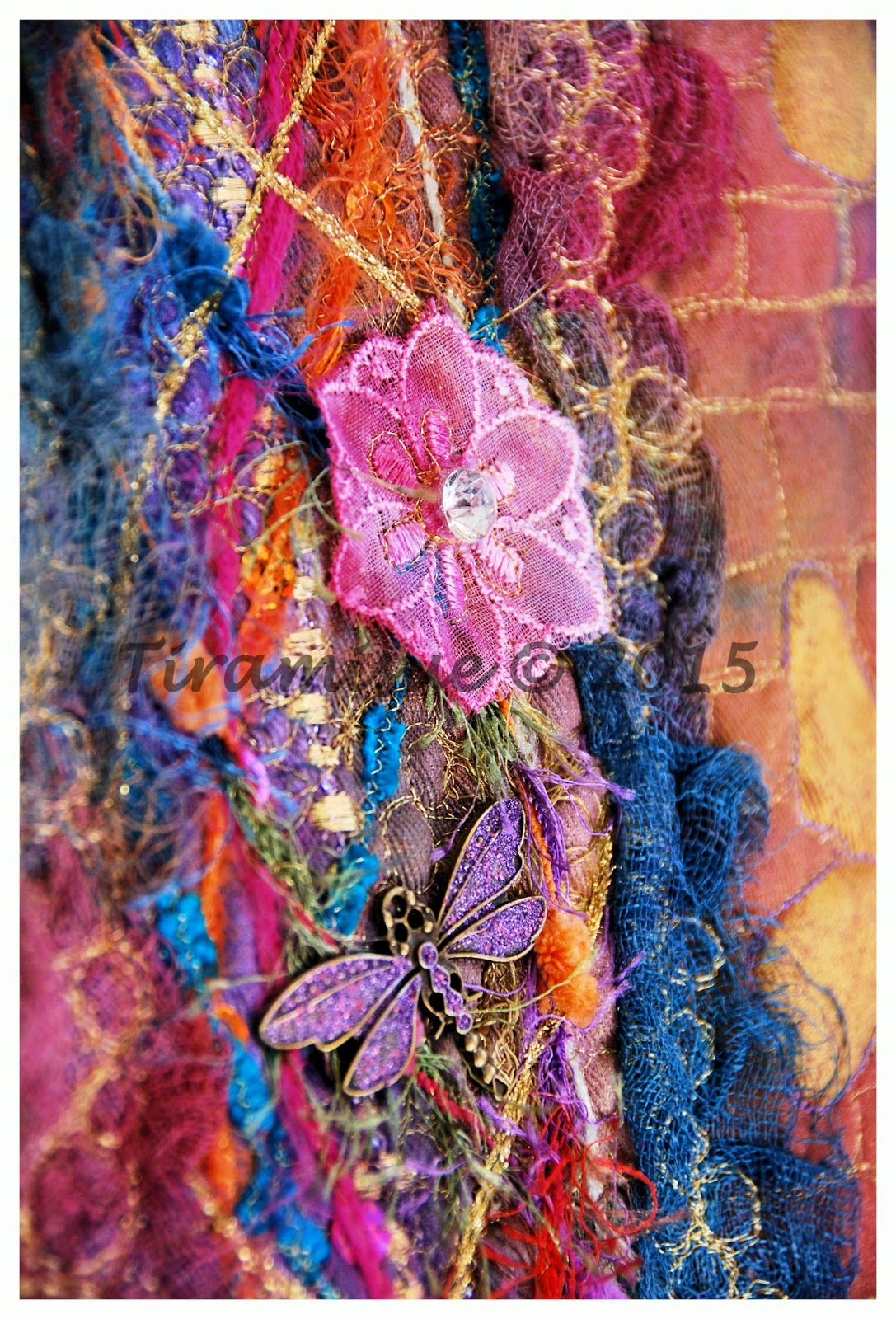 TiramiSue FABRIC BEADS AND GLITTER STICKS