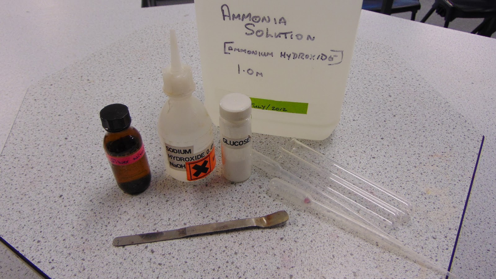 The Smarties Science Club Silver mirror test