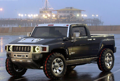 Silver And Black Hummer H3T Wallpapers - Hummer Cars Modification wallpaper