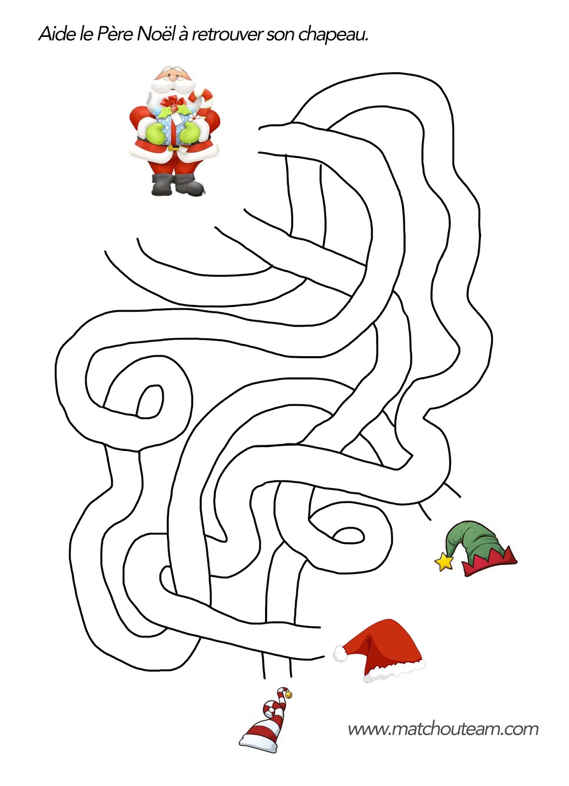 Labyrinthe Père Noël