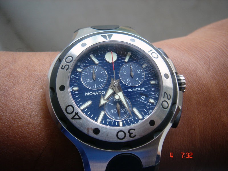 JAM - VINTAGE: MOVADO SERIES 800 CHRONOGRAPH QUARTZ (SOLD)