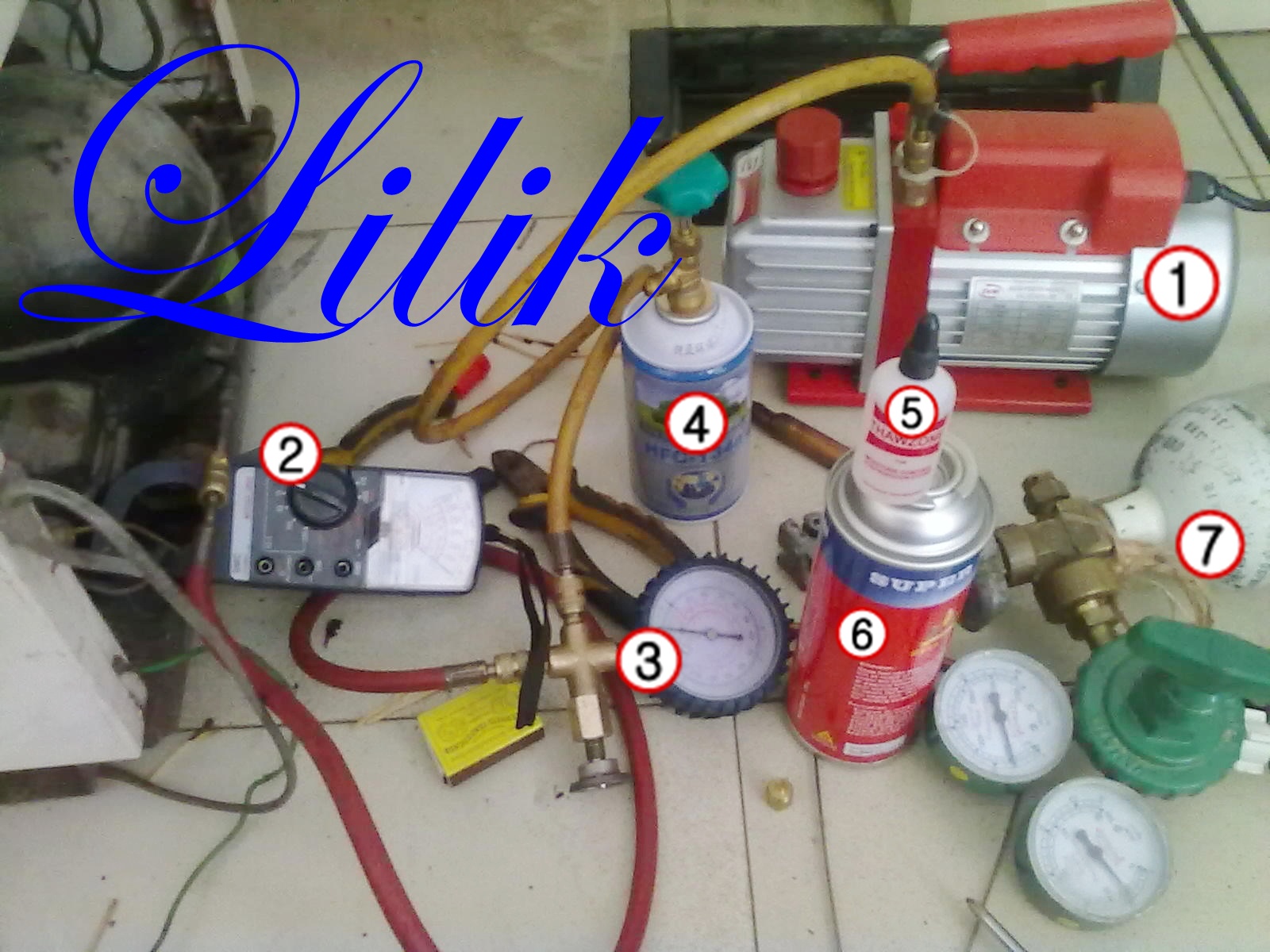 Cipta Jaya Teknik Air Conditioner Cara Mengisi Refrigerant Kulkas Refrigrator