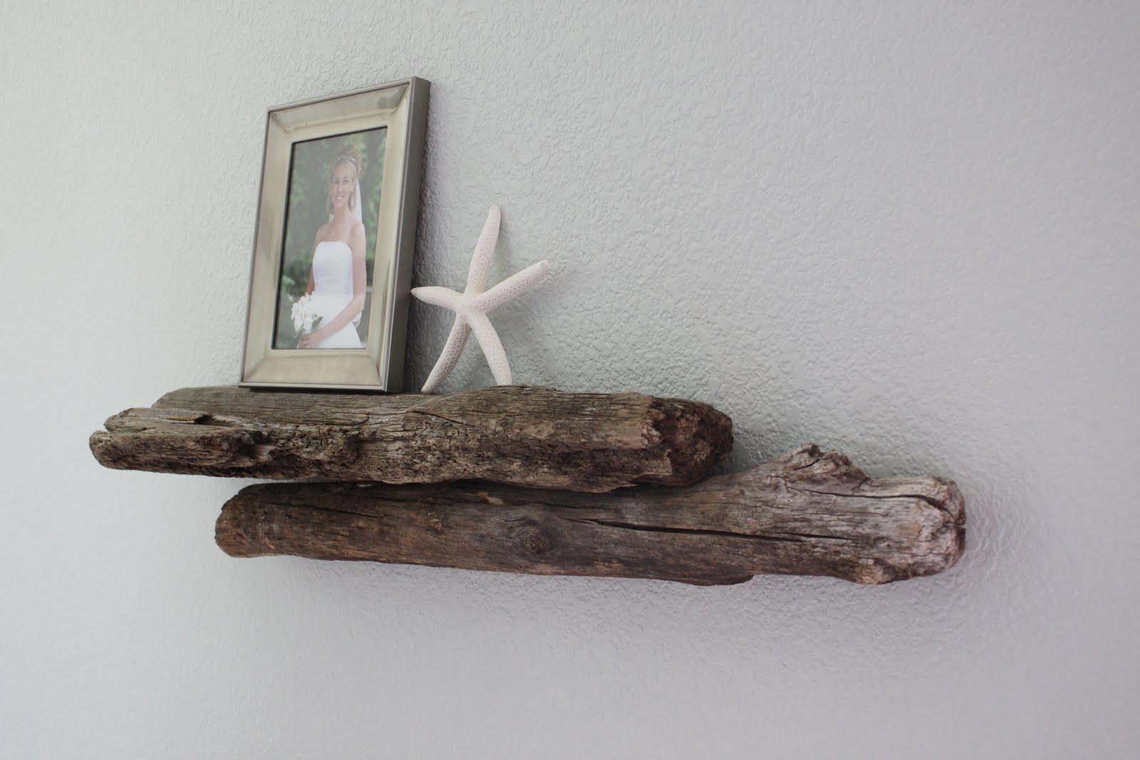 Growing Up Gardner Driftwood Shelf Master Bedroom DIY Part 3