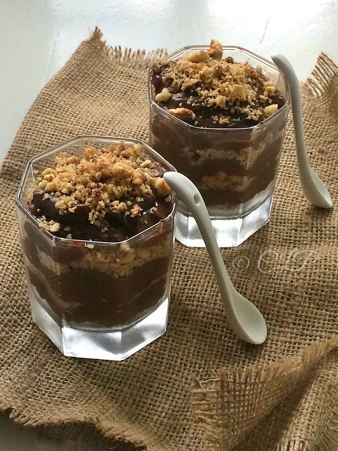 Cook like Priya Eggless Chocolate Biscuit Pudding Easy Chocolate