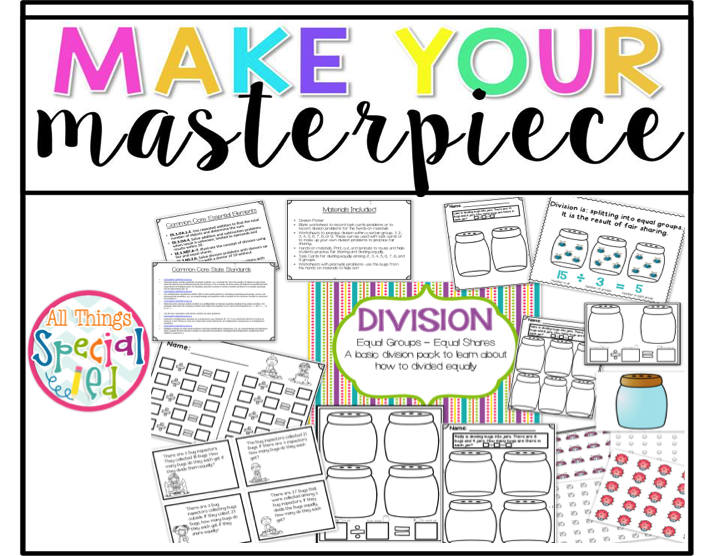 TPT Seller Challenge: Make Your Masterpiece - All Things Special Ed.