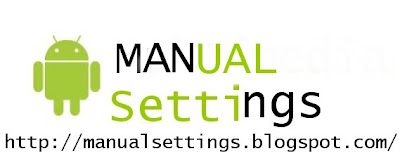 manual settings