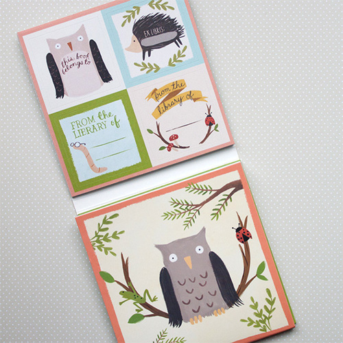 My Owl Barn Galison Forest Friends Stationery