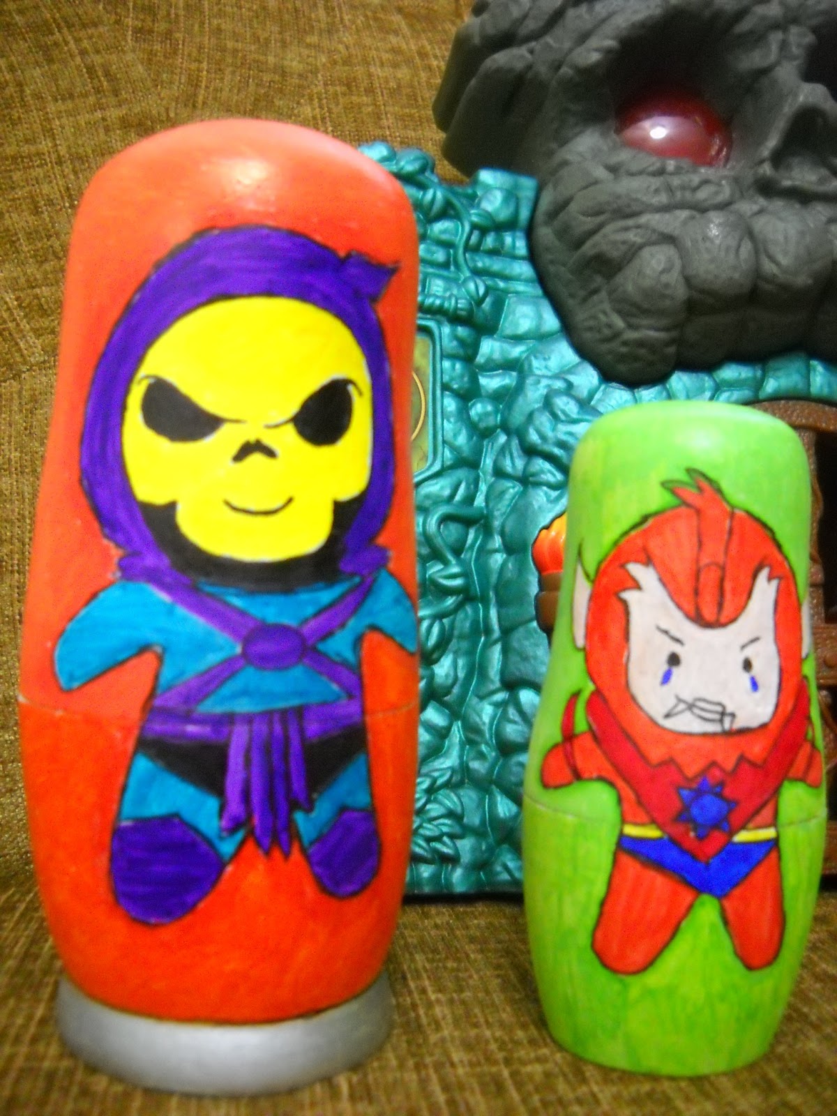 McMaven Haven Evil Warrior Nesting Dolls/Matryoshka of Eternia!