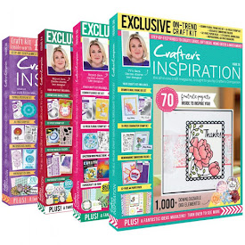 Chuffed to bits to have contributed to various Crafter's Inspiration Magazines