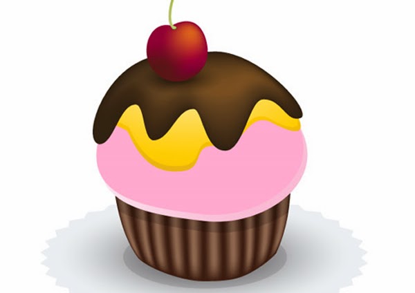 yummy vector cupcake yummy vector cupcake