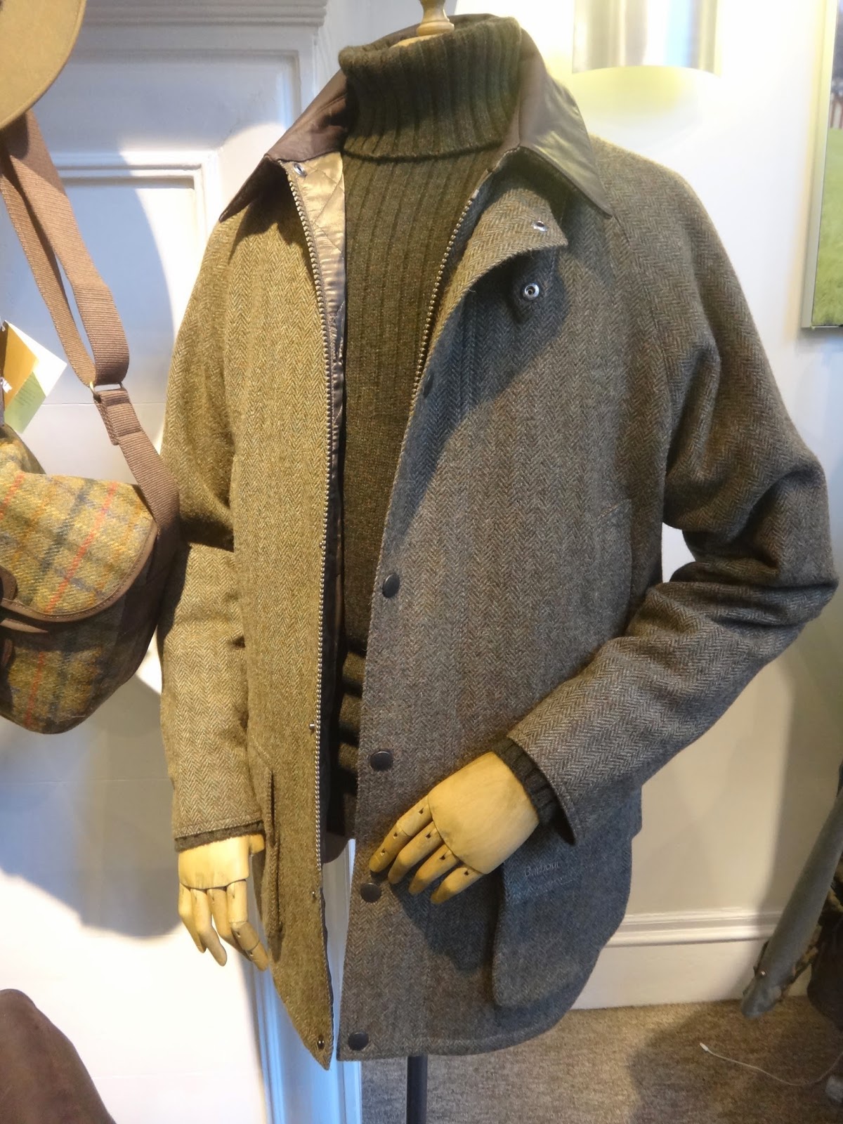 D&H Barbour Men's Tweed Gamefair Jacket