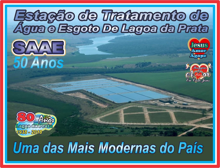 Saae de Lagoa da Prata - ETE Estação de Tratamento de Esgôto