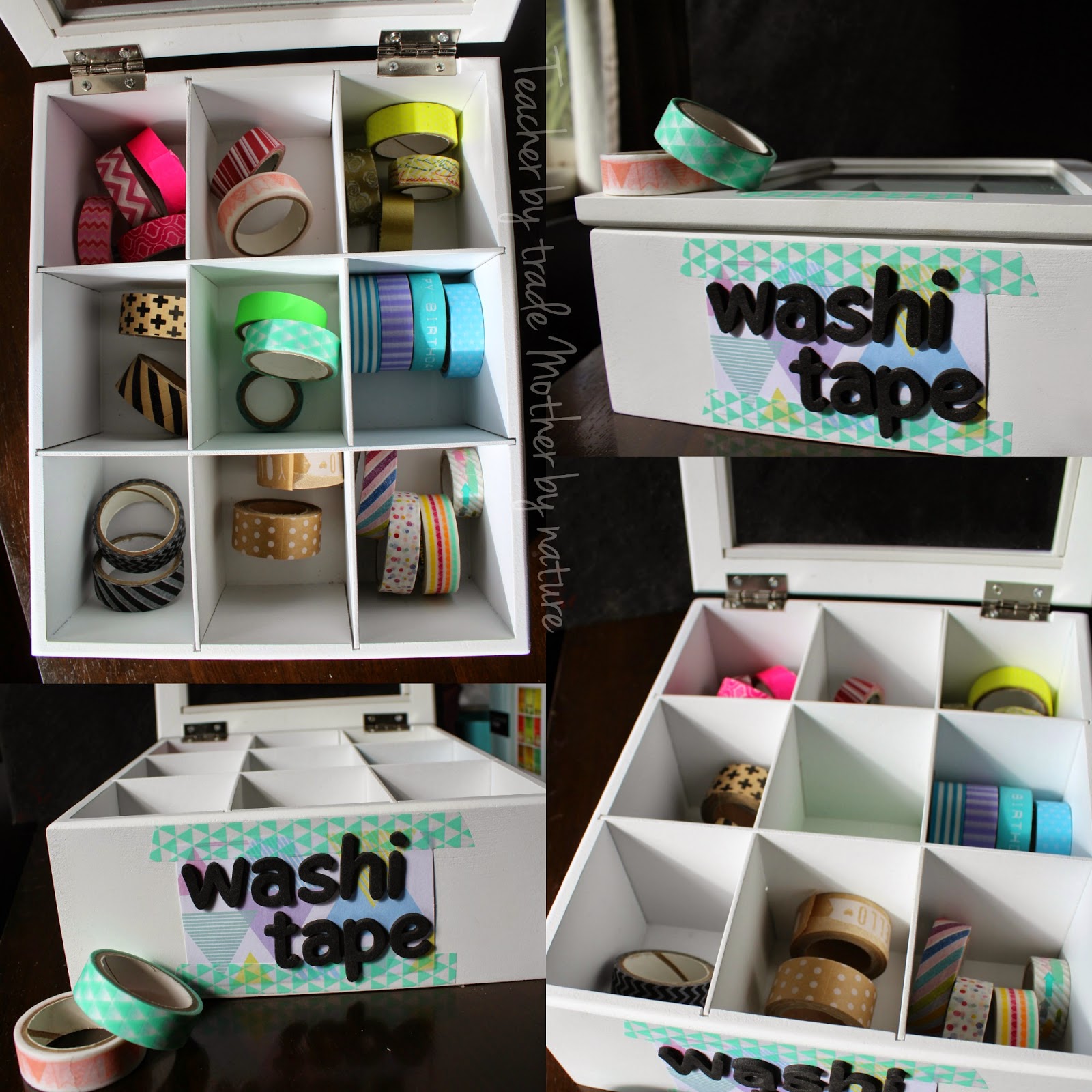 DIY Washi Tape Storage Ideas Teacher by trade, Mother by nature