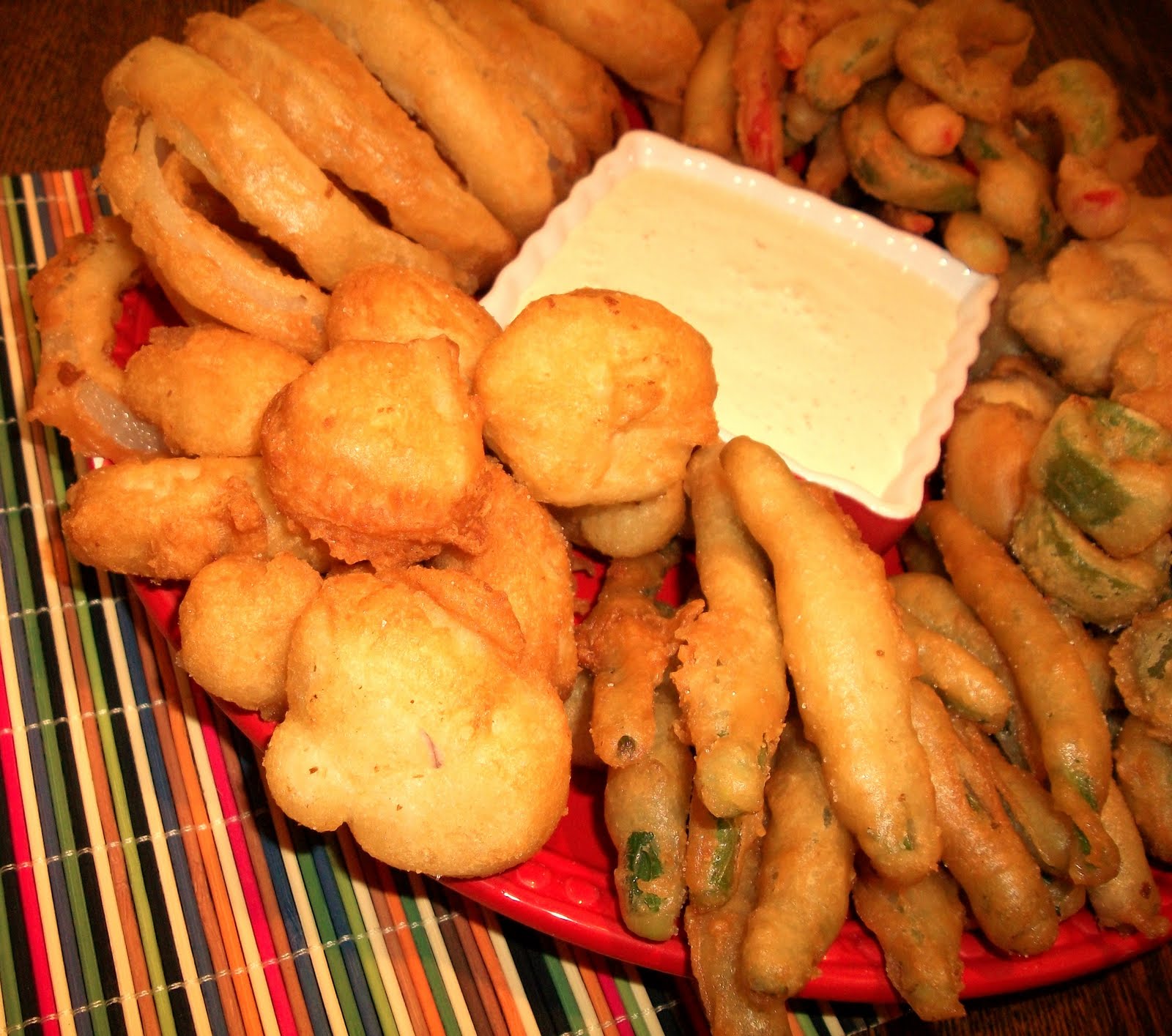 My Kind of Cooking Deep Fried Veggies