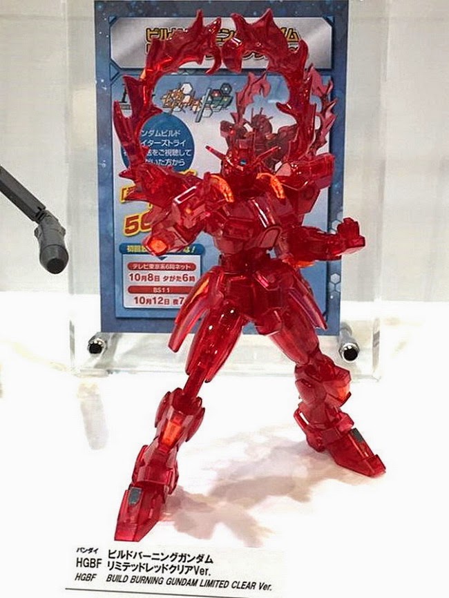 GUNDAM GUY: HG 1/144 Build Burning Gundam Limited Red Clear Ver