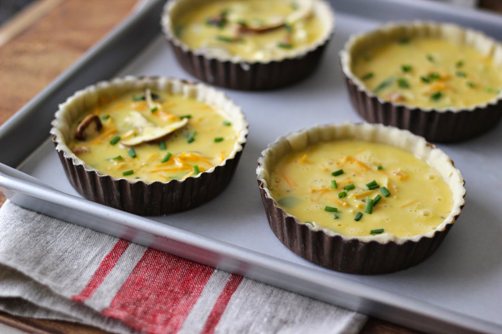 Jenny Steffens Hobick Individual Quiche Tarts Make Ahead Easy