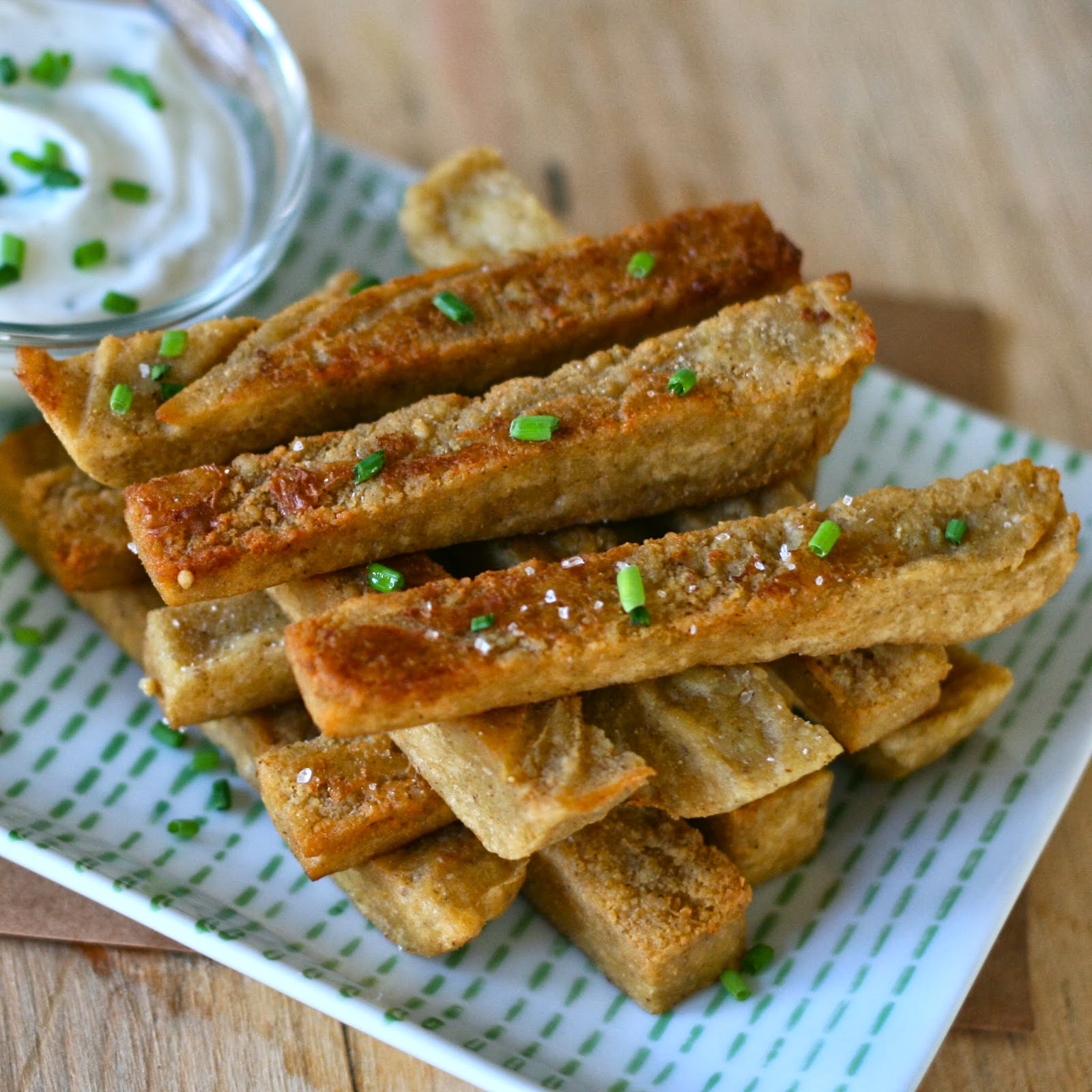 Z is for Za'atar Chickpea Fries
